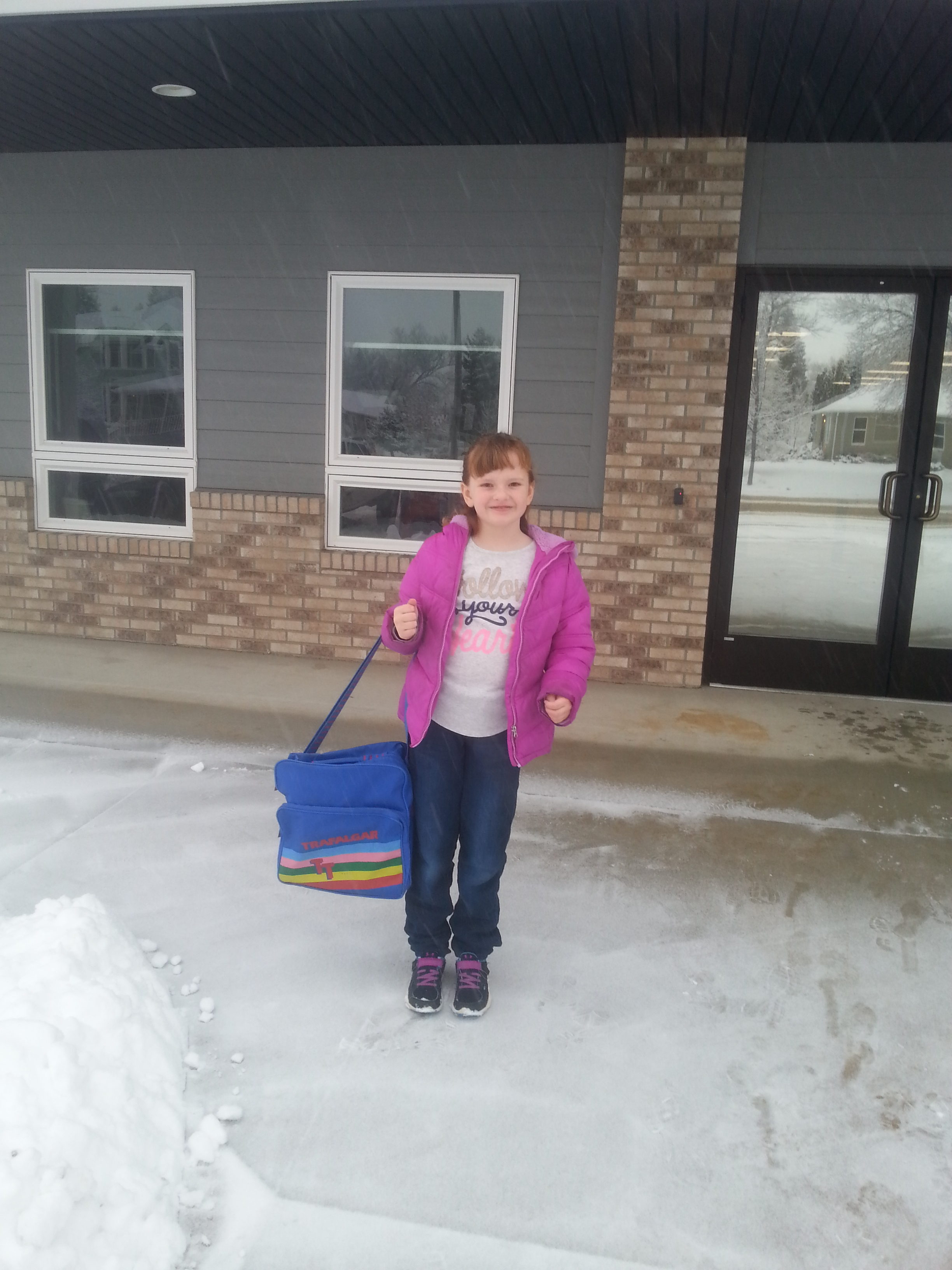 Bear Bear's first day of school